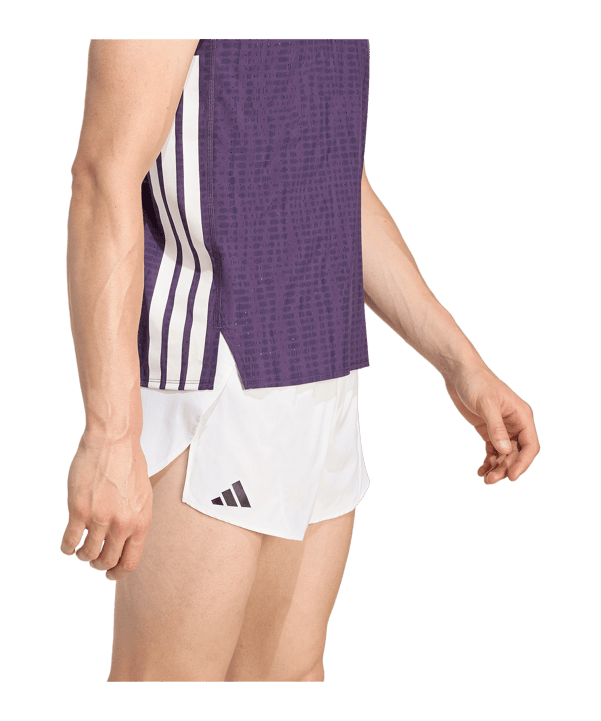 adidas Adizero Running Tanktop Lila - lila
