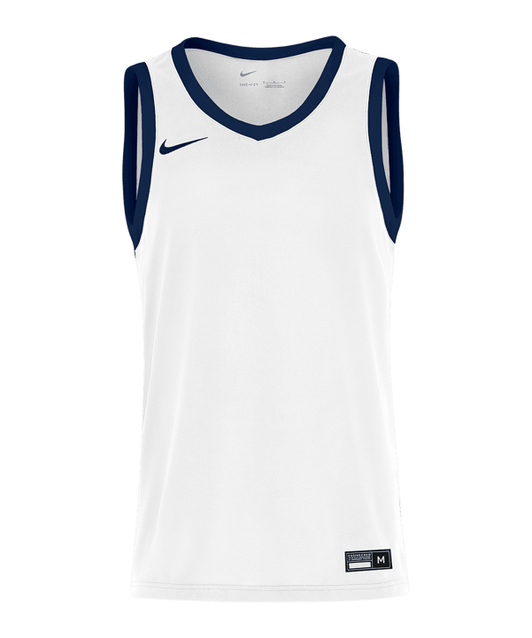 Nike Team Stock25 Basketball Maglietta Bianco C101 - bianco