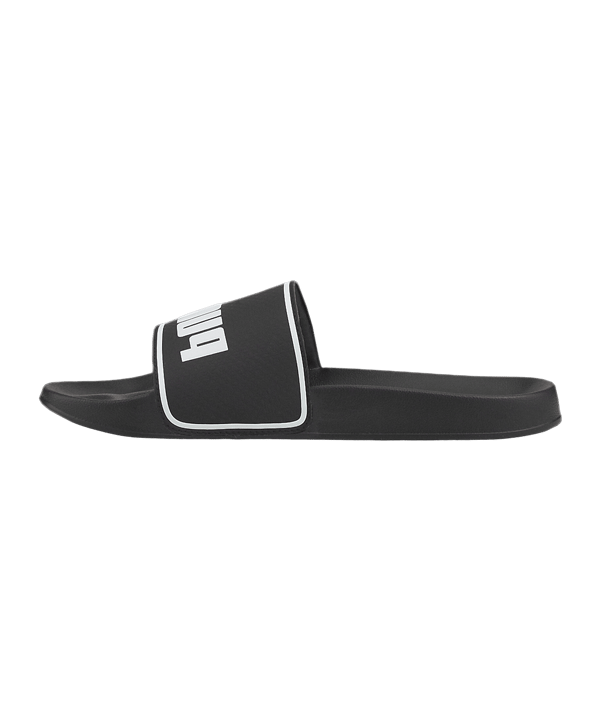 PUMA Leadcat 2.0 Badelatsche Schwarz Weiss F01 - schwarz