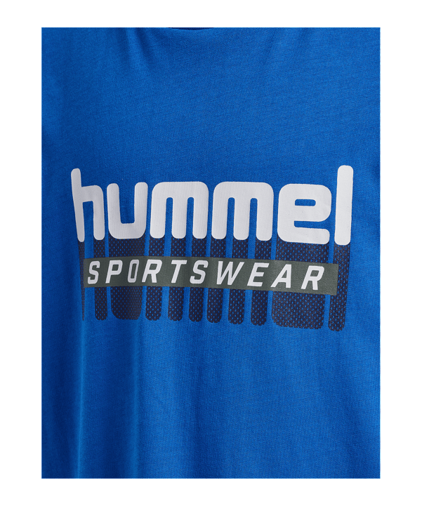Hummel T-Shirt Kids Blau F7129 - blau