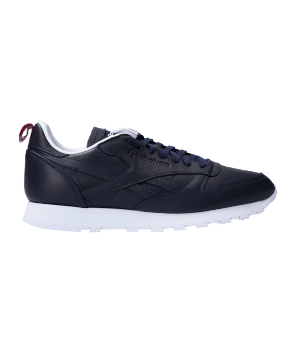 Reebok Classic Leather Blau Weiss - schwarz