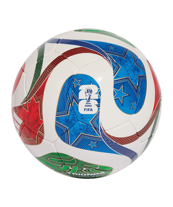 adidas World Cup 26 Trionda Pro Sala Spielball Weiß - weiss