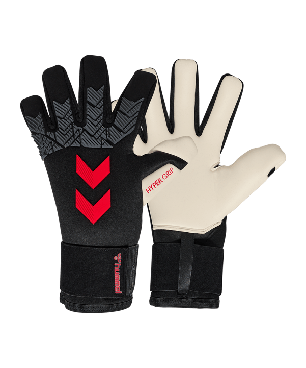 Hummel hmlGK Hyper Grip Torwarthandschuhe Schwarz F2287 - schwarz