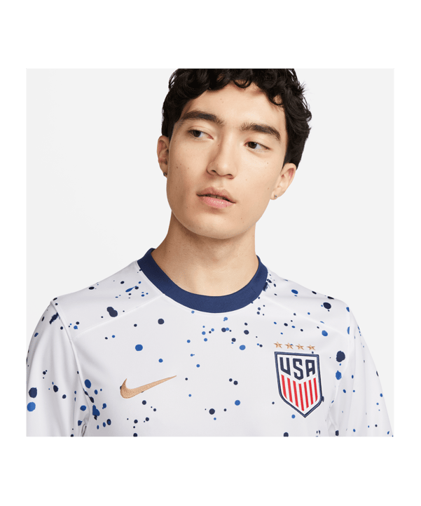 Nike USA Trikot Home Frauen WM 2023 Herren Weiss F101 - weiss