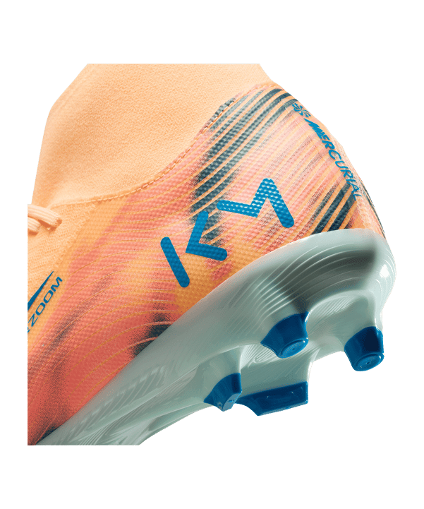 Nike Air Zoom Mercurial Superfly X Academy FG/MG Kylian Mbappe Signature Orange F801 - orange