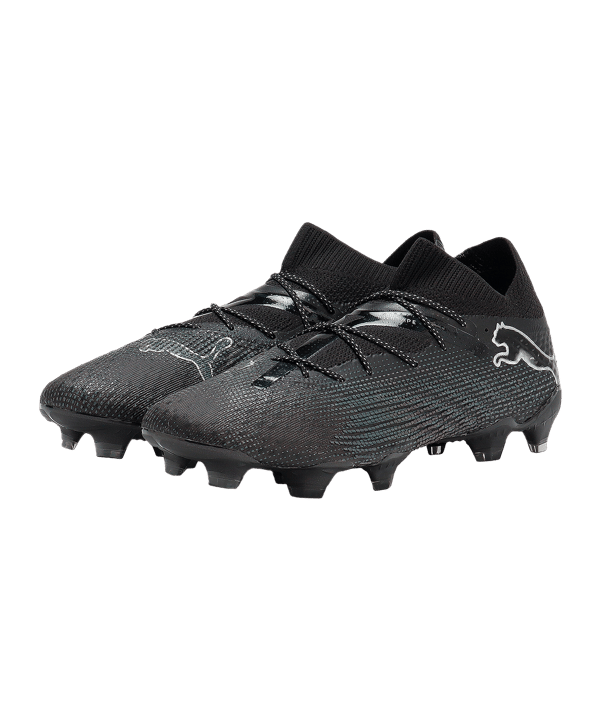 PUMA FUTURE 7 Ultimate FG/AG Eclipse Schwarz Weiss F02 - schwarz