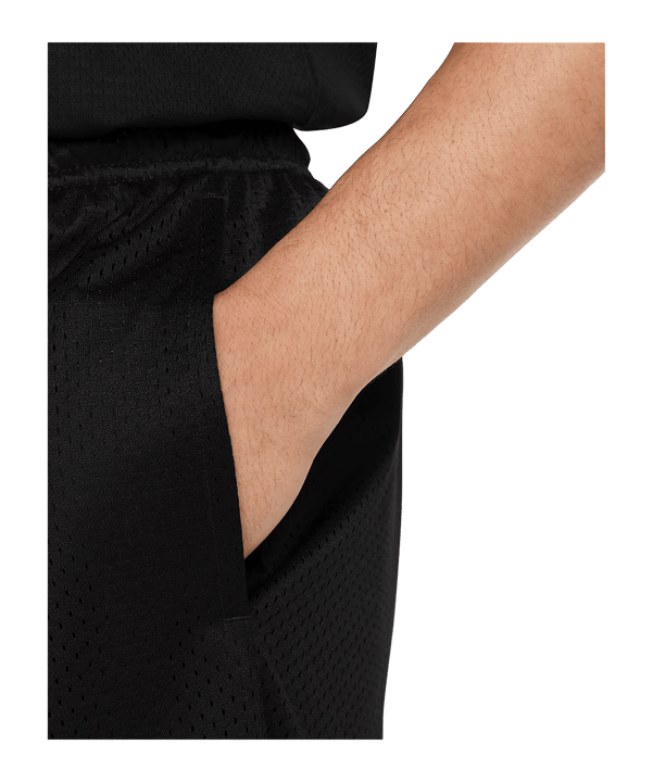 Nike 5in Mesh Short Schwarz F010 - schwarz