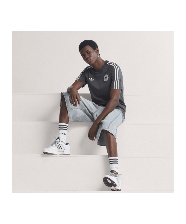 adidas DFB Deutschland Originals T-Shirt Schwarz - schwarz