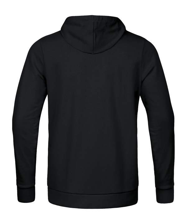 JAKO Base Jas met capuchon Zwart K008 - zwart