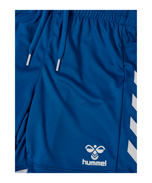 hummel hmlCORE 2.0 Short Kids Blau F7691 - blau