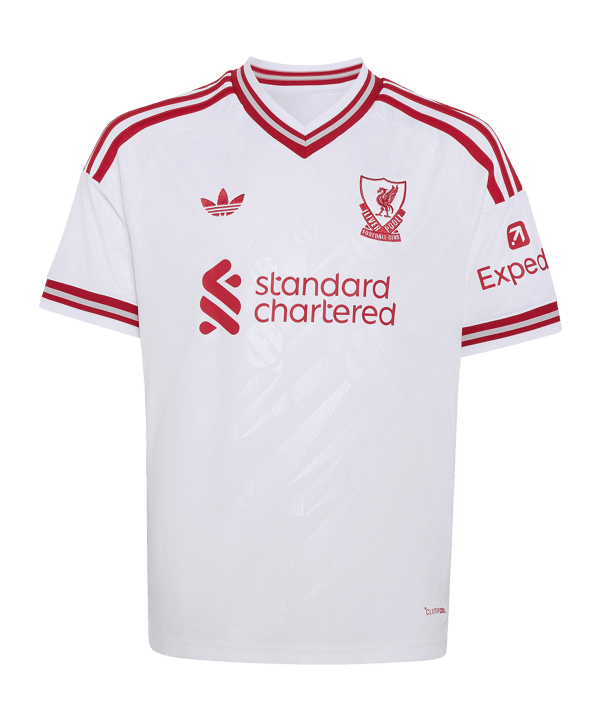 adidas FC Liverpool Maglietta Away 2026/2027 Bambini Bianco - bianco