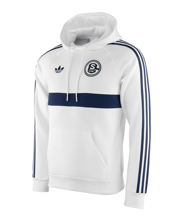 adidas Originals FC Schalke 04 Jas met capuchon Wit - wit