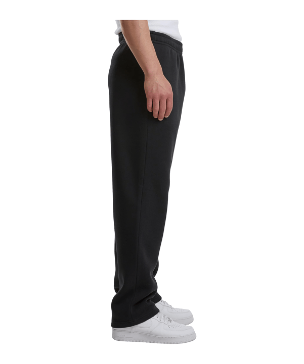 Urban Classic Fluffy Jogginghose Schwarz - schwarz
