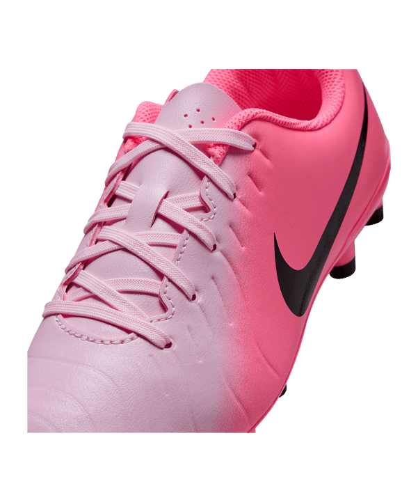 Nike Jr Tiempo Legend X Club FG/MG Mad Brilliance Kids Rot Schwarz F601 - rot