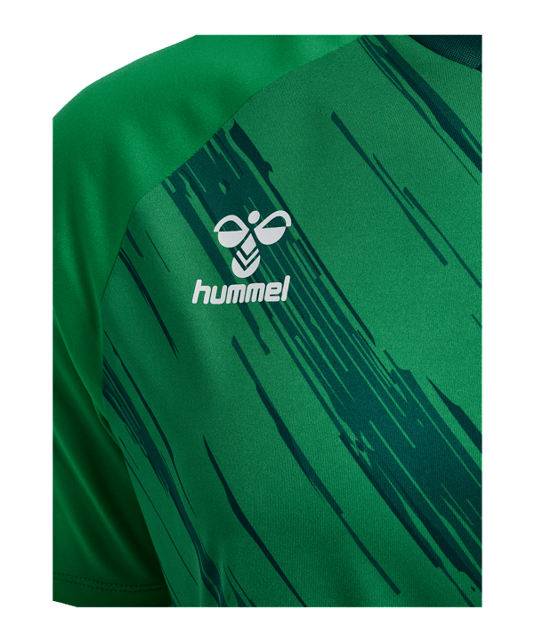 Hummel Match Triumph Trikot Grün F6439 - gruen