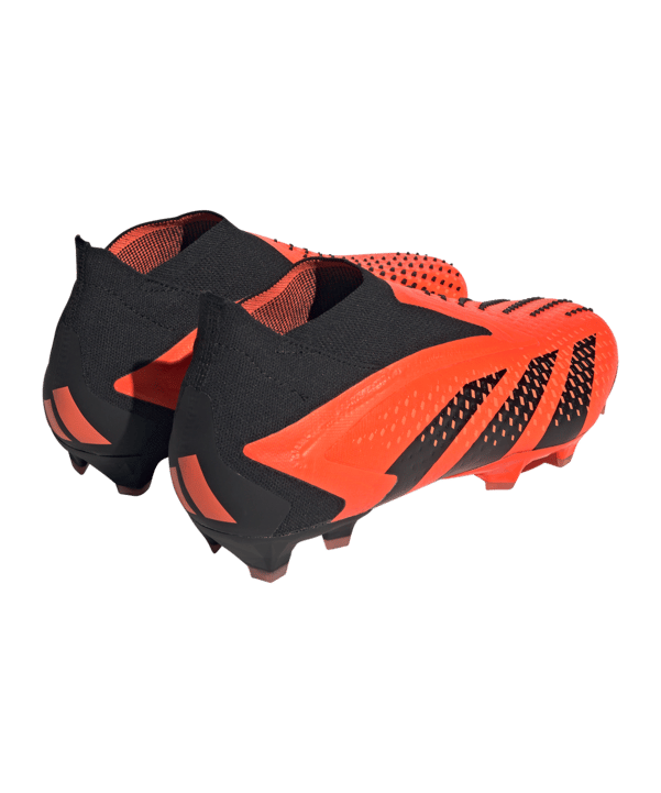 adidas Predator Accuracy+ FG Heatspawn Orange Schwarz - orange