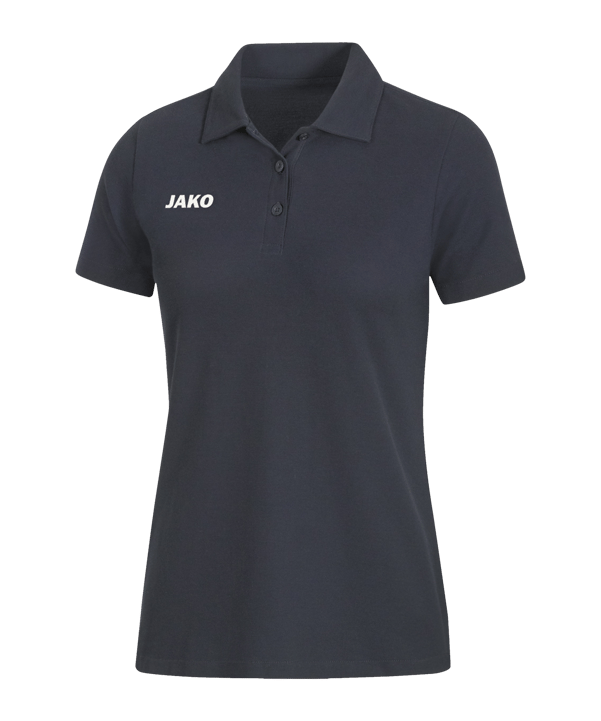 JAKO Base Poloshirt Damen Grau F21 - grau