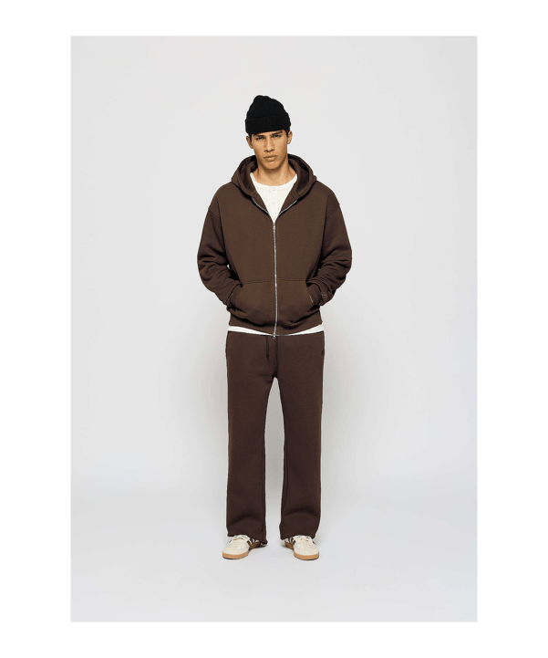 Burocs Wide Leg Jogginghose Braun - braun