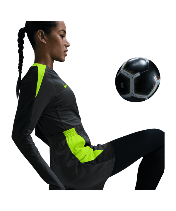 Nike Strike Crew Sweatshirt Damen Grau F060 - grau