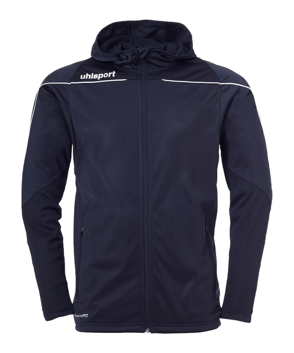 uhlsport Stream 22 Kapuzenjacke Kids Blau F12
