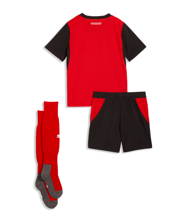 PUMA ÖFB Österreich Minikit Trikot Set WM 2026 Kids Rot F01 - rot