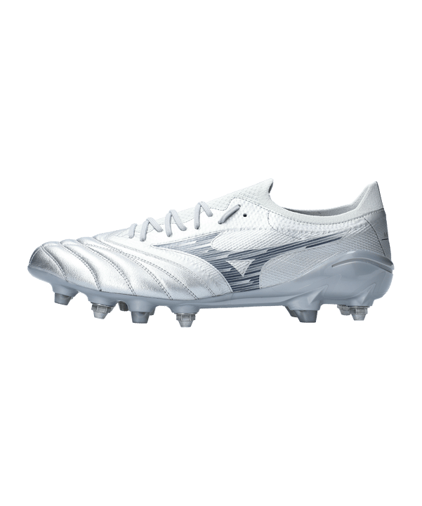 Mizuno Morelia Neo Beta Elite Mix SG Platinum Silver Silber F04 - silber