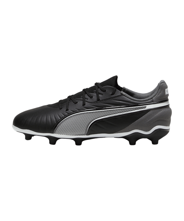 PUMA KING Match FG/AG Eclipse Jr Kids Schwarz Weiss F01 - schwarz