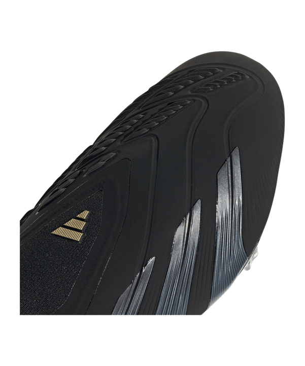 adidas Predator Elite LL FG Dark Spark Schwarz Grau - schwarz