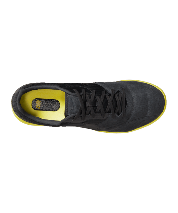 Nike Premier II Sala IC Grau Schwarz Gelb F007 - grau