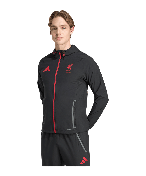 adidas FC Liverpool Tiro 25 Competition Jacke Schwarz - schwarz