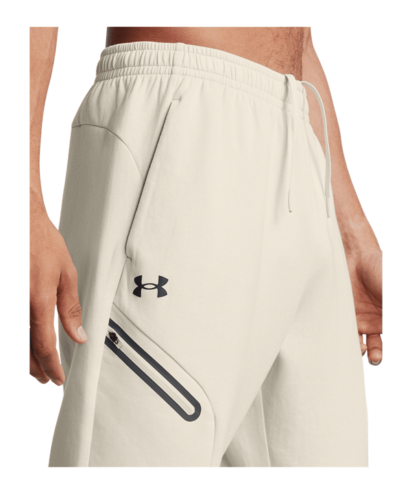 Under Armour Unstoppable Fleece Jogginghose Weiß F110 - weiss