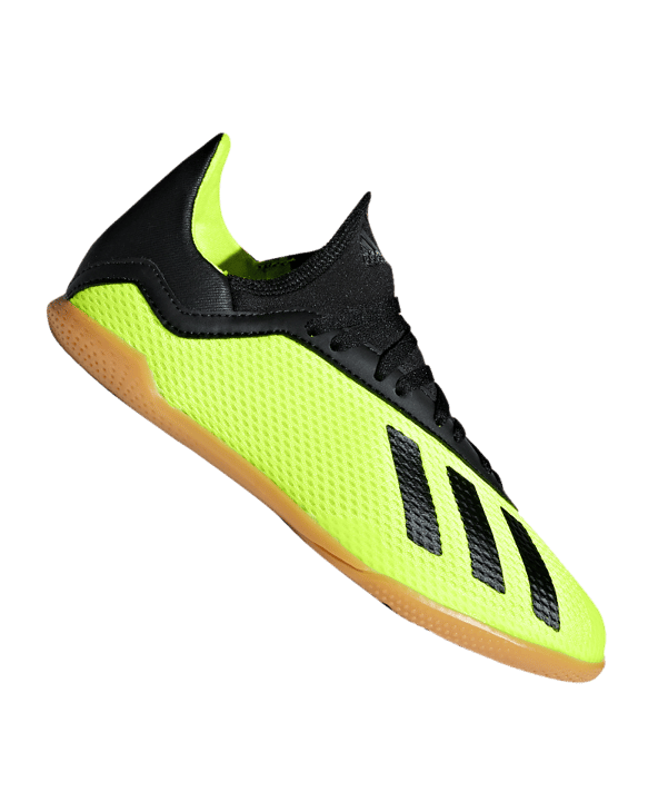adidas X Tango 18.3 IN Halle J Kids Gelb Schwarz - gelb