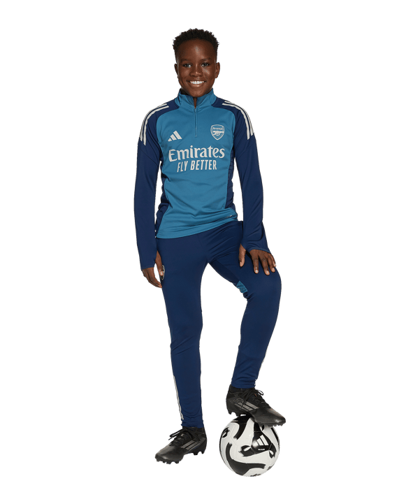 adidas FC Arsenal London Trainingshose Kids Blau - blau