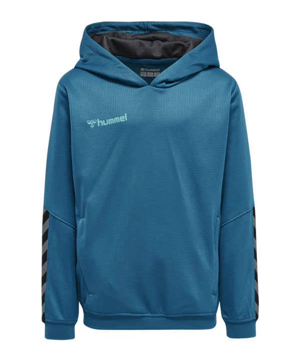 Hummel Authentic Poly Hoody Kids Türkis F8745 - tuerkis