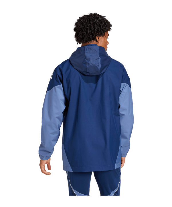 adidas Tiro 25 Competition Regenjacke Blau - blau