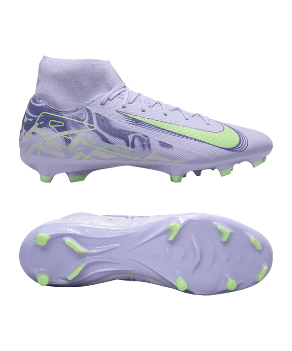 Nike Air Zoom Mercurial Superfly X Academy FG/MG United Lila F500 - lila