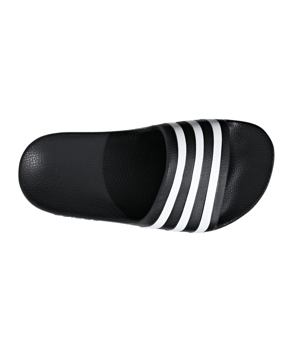 adidas Adilette Aqua Badelatsche Kids Schwarz - schwarz
