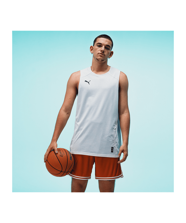 PUMA Hoops Team Reverse Trikot Blau F05 - blau