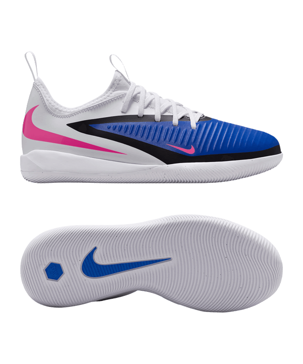 Nike Phantom 6 Low Academy IN Attack Kids Blau F446 - blau