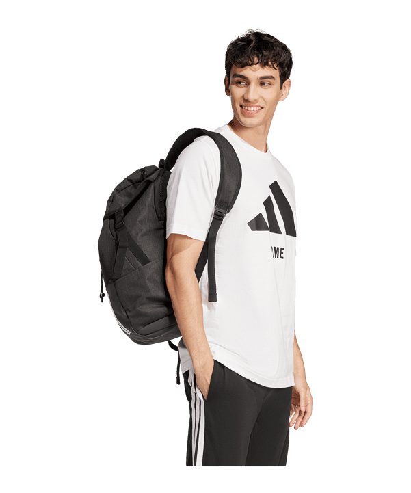 adidas 4ATHLTS Camper Backpack Black - schwarz
