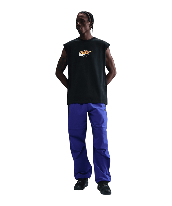 Nike M90 OC Moto T-Shirt Schwarz F010 - schwarz