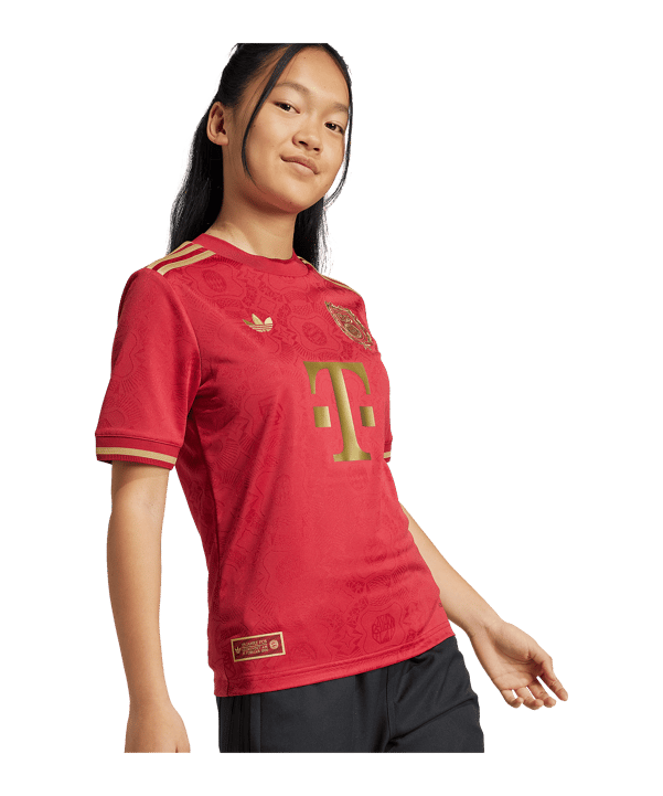 adidas Originals FC Bayern München 125th Anniversary Trikot Kids Rot - rot