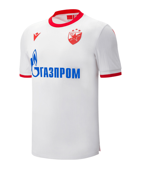 Macron Roter Stern Belgrad Trikot 3rd 2025/2026 Weiß - weiss