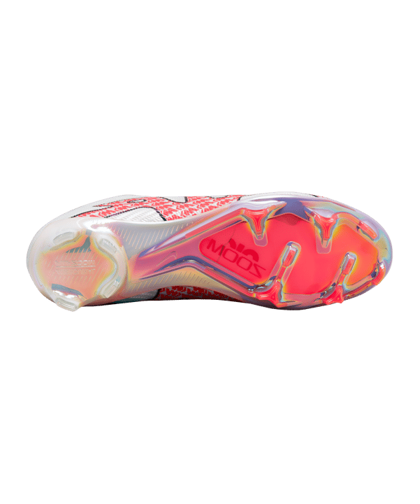 Nike Air Zoom Mercurial Vapor XV Elite FG Weiss Rot F101 - weiss