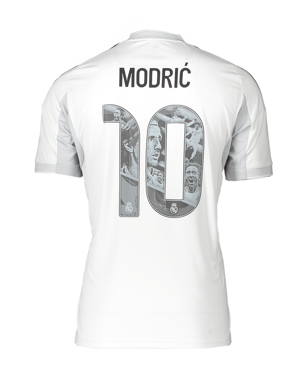 adidas Real Madrid Modric Farewell Trikot Home 2025/2026 Weiß - weiss