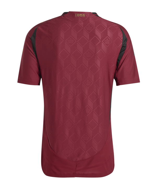 adidas Belgien Auth. Trikot Home EM 2024 Rot - rot