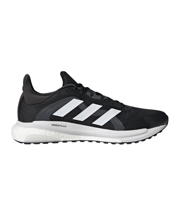 adidas Solar Glide 4 ST Running Schwarz Weiss - schwarz