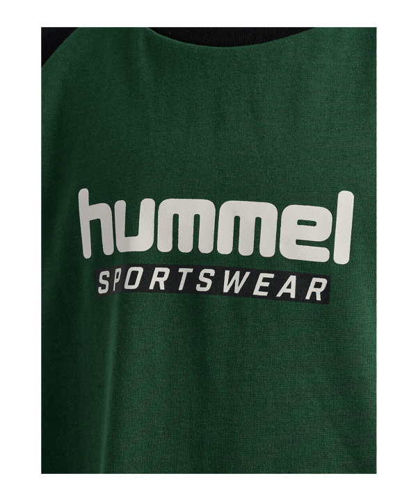 Hummel T-Shirt Kids Grün F6195 - gruen