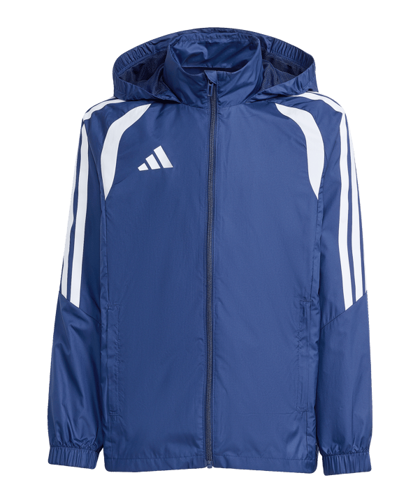 adidas Tiro 26 League Windjacke Kids Dunkelblau - weiss