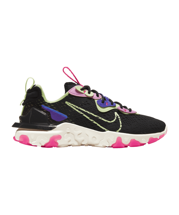 Nike React Vision Damen Schwarz F005 - schwarz